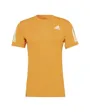 T-shirt manches courtes Homme OWN THE RUN TEE Orange