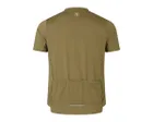 Maillot manches courtes Homme LOOP ZIPPED Vert Tweed