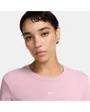 T-shirt Femme W NSW NK CHLL KNT MD CRP Rose