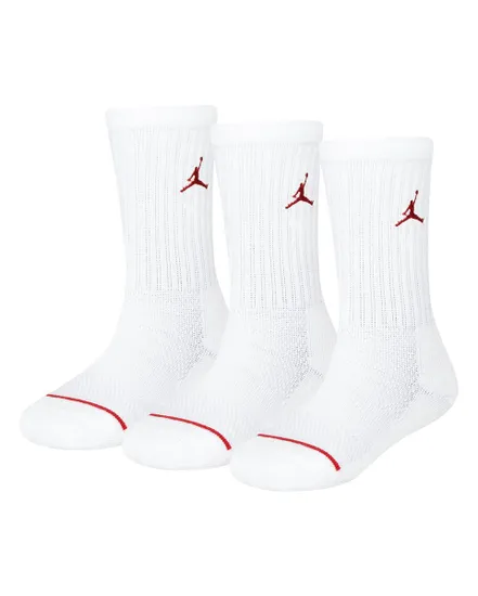 Lot chaussettes Jeune enfant JHN JORDAN JUMPMAN CREW Blanc