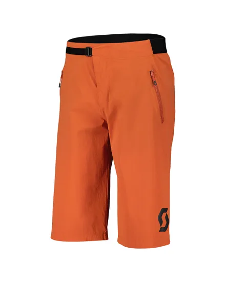 Short Homme TRAIL VERTIC AVEC PAD Orange