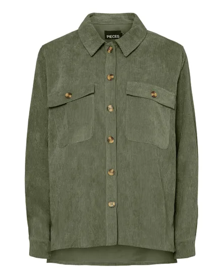 Chemise Homme PCEFFI LS Corduroy Shirt WVN NOOS BC
