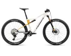 VTT tout suspendu OIZ M10 Blanc Ivoire/Jaune Bourdon