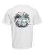 T-shirt Homme JORSUMMERVIBES TEE SS CREW NECK S2SS26 Blanc