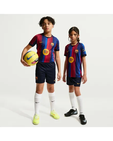 Short De Football Junior Nike Dri-FIT FC Barcelone
