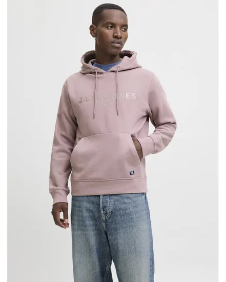 Sweat à capuche Homme JPRBLULOYAL SWEAT HOOD PRAU25 Violet