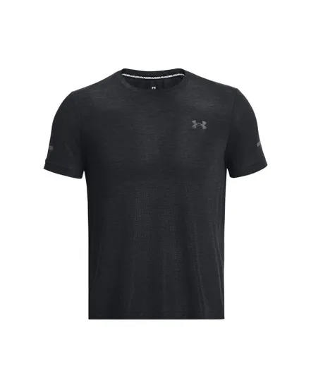 T-Shirt MC Homme UA SEAMLESS STRIDE SS Noir