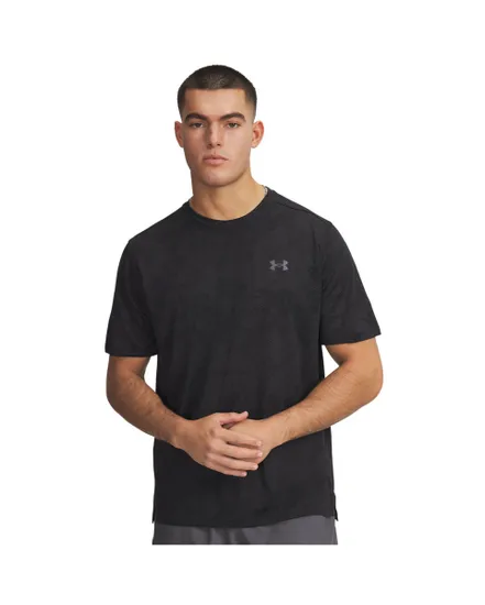 T-shirt Homme UA TECH VENT JCQRD SS Noir
