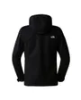Veste zip à capuche Homme M DIABLO SOFTSHELL DETACHABLE HOOD Noir