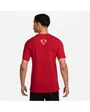 T-shirt de football Homme M NK TEE TOTAL 90 2 Rouge