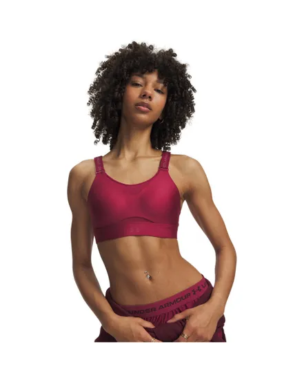 Brassière Femme UA INFINITY HIGH 2.0 BRA Rouge