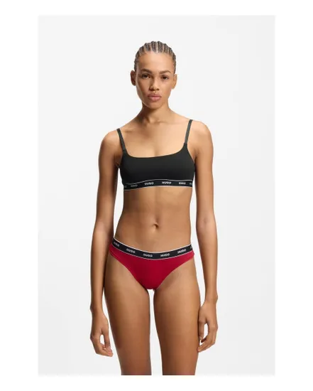 Lot de 3 strings Femme TRIPLET THONG STRIPE Multicolore
