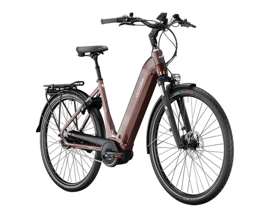 Vélo électrique trekking Femme TRESALO 13 WAVE Cuivre