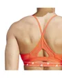 Brassière de sport Femme AER LS 3S Orange