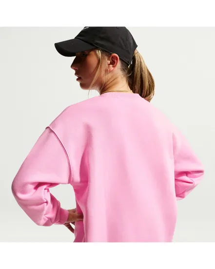 Sweat Enfant G NSW STDIO FLC OVRSZD CRW AOP Rose