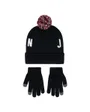 Set bonnet + gants Enfant JAN JORDAN HBR POM BEANIE SET Noir