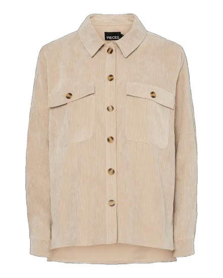 Chemise Homme PCEFFI LS Corduroy Shirt WVN NOOS BC