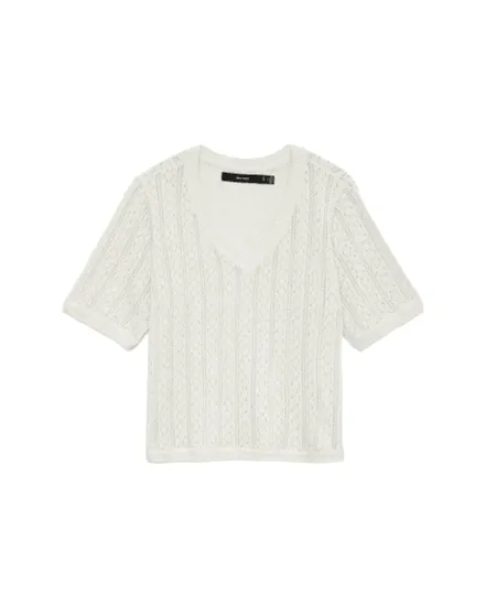 Pull Femme VMLUX Light 2/4 V-Neck