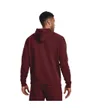 Sweatshirt à capuche manches longues Homme UA Rival Fleece Hoodie Bordeaux