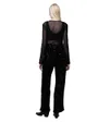 Legging Femme PCKAM HW WIDE PANT JRS NOOS BC