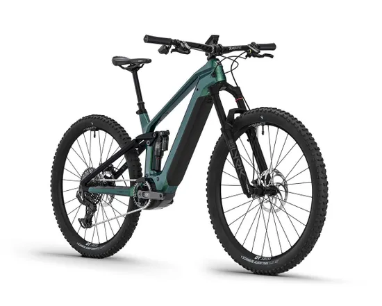 VTT électrique tout suspendu Homme XYRON ST 10.0 Vert Sarcelle