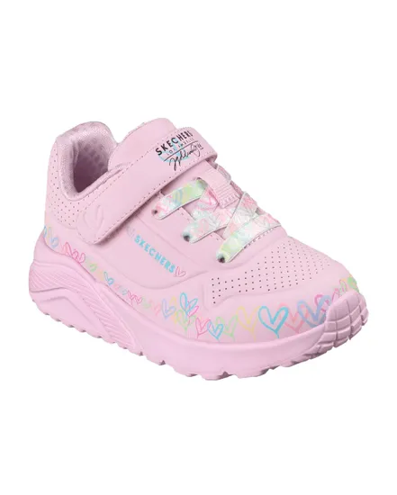 Baskets Femme Skechers UNO Lite Heart Craze