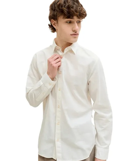 Chemise Homme Jjebreeze Linen Blend Shirt Ls Sn