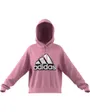 Sweatshirt à capuche manches longues Femme W BLUV Q1 HD Rose