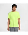 T-shirt Homme M NK DF UV MILER SS Jaune