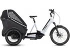 Vélo électrique cargo Unisexe TRIKE FAMILY HYBRID 1500 Blanc/Noir