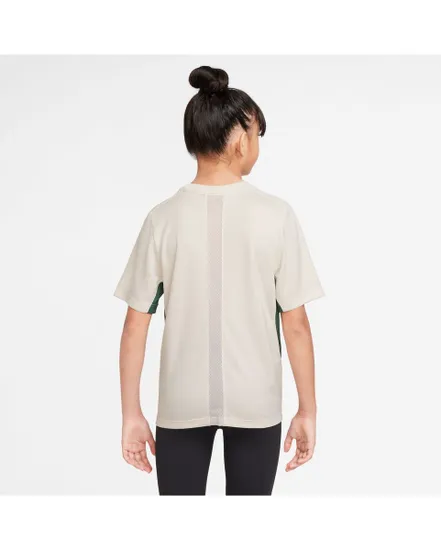 T-shirt Enfant plus agé B NK DF MULTI  SS TOP GX LOVE Beige