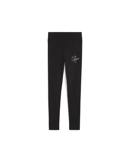 Legging Fille ESS SCRIPT HIGH-WAIS Noir
