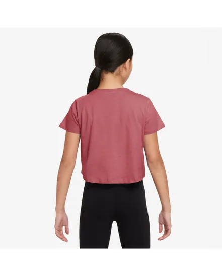 T-shirt Enfant G NSW TEE CROP FUTURA Rose