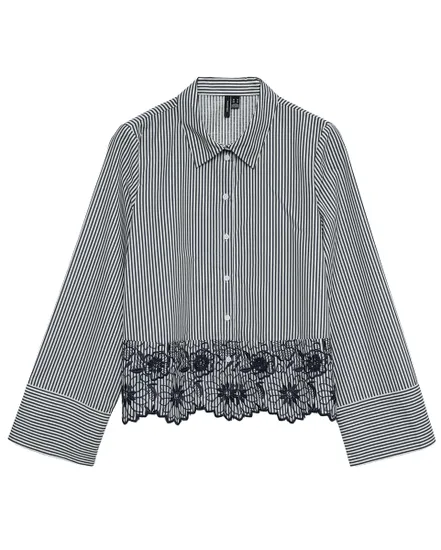 Chemise Femme VMMARY LS SHIRT WVN GA