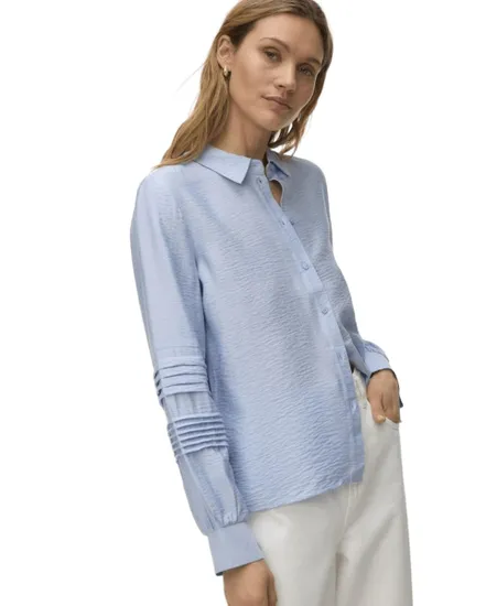 Chemise Femme VMISELA L/S Shirt WVN BTQ GA