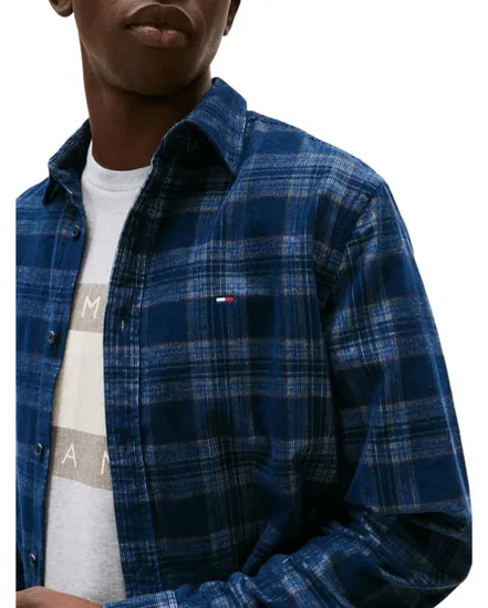 Chemise Homme Carreaux Côtelé