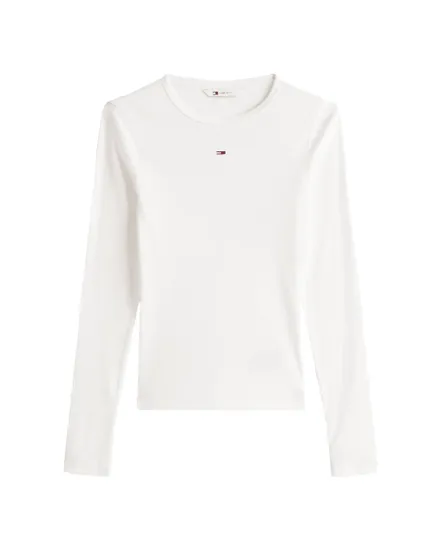 T-shirt Manches Longues Femme Slim Essential Rib