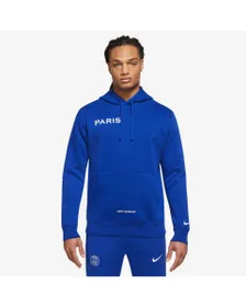 Sweatshirt à capuche manches longues Homme PSG M NSW CLUB HOODIE PO BB CL Bleu