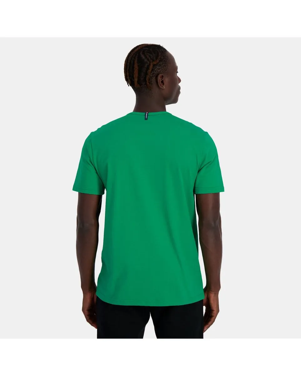 T shirt le coq sportif homme sale verte