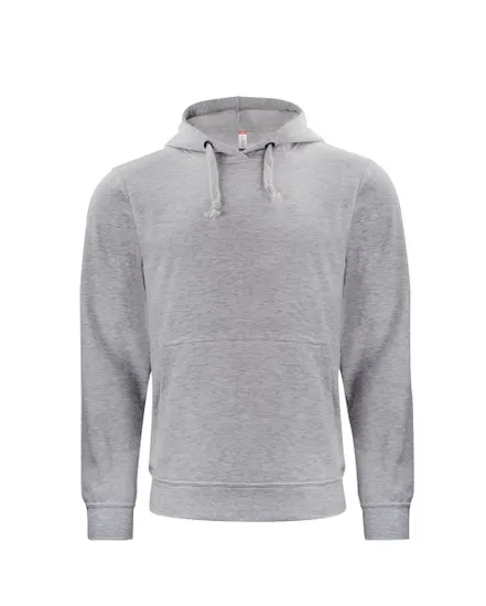 Sweatshirt à capuche Unisexe BASIC HOODY Gris