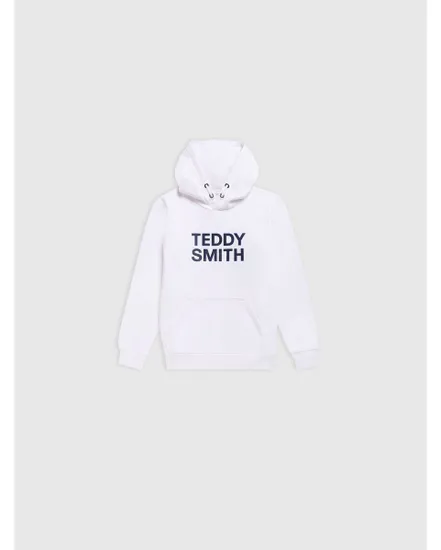 Sweat à capuche Garçon SICLASS HOODY J Blanc