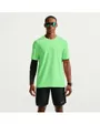 T-shirt Homme M NK DF UV MILER SS Vert