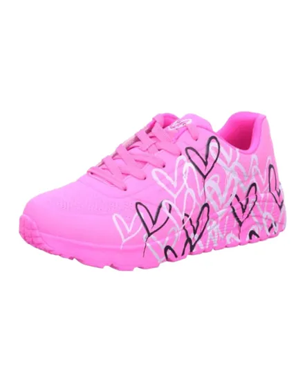 Sneakers Fille Uno Lite Metallic Love
