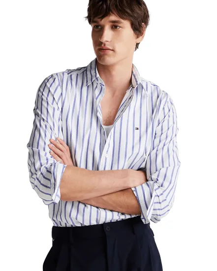 Chemise Homme Flex Poplin Nautical