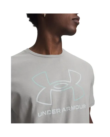 T-shirt Homme UA GL FOUNDATION UPDATE SS Gris