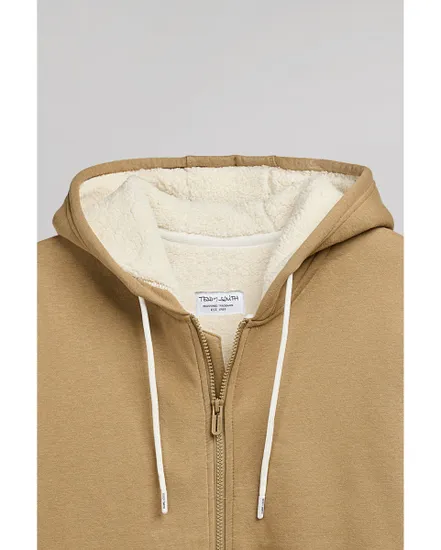 Sweat zip à capuche Homme G-ONY HOODY ZIP Beige