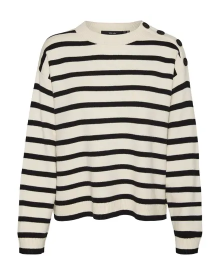 VMSABA LS O-NECK BUTTON PULLOVER GA NOOS