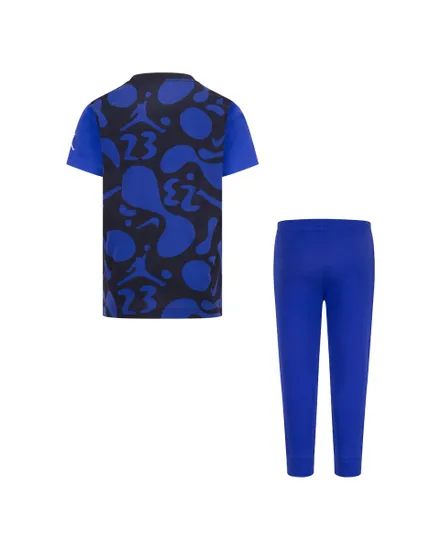 Tee-shirt et pantalon Enfant JDB LIL CHAMP AOP TEE AND PANT Bleu