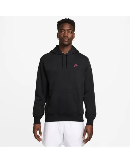 Sweat à capuche Homme M NK CLUB BB PO HOODIE Noir