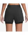 Short Femme W NK ONE DF HR 3IN 2N1 SHORT Noir